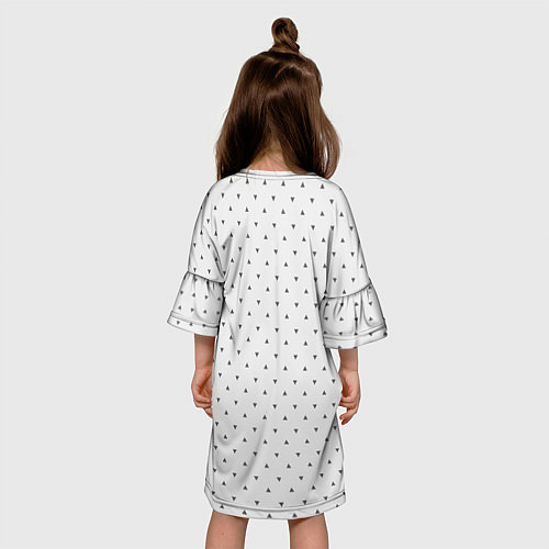 Детское платье Олень почтальон / 3D-принт – фото 4