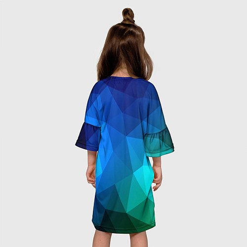 Детское платье Fight Polygon / 3D-принт – фото 4