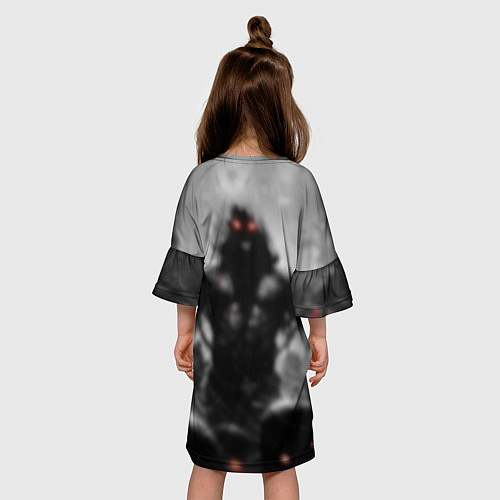 Детское платье Disturbed: Demon Rage / 3D-принт – фото 4