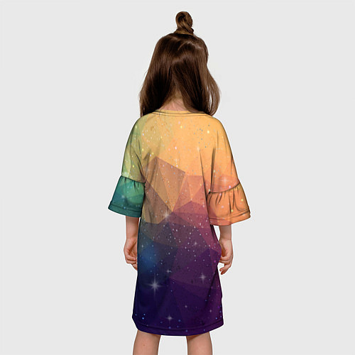 Детское платье Polygon Star / 3D-принт – фото 4