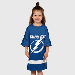 Платье клеш для девочки Tampa Bay: Drouin, цвет: 3D-принт — фото 2