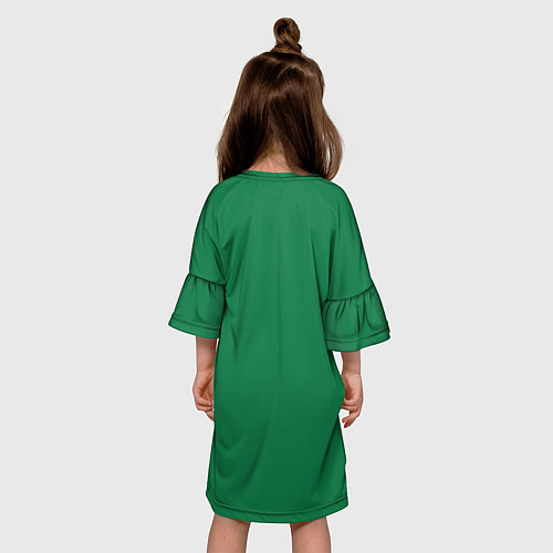 Детское платье Гомер в кустах / 3D-принт – фото 4
