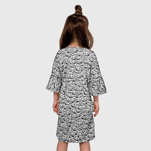 Детское платье Мегатролль / 3D-принт – фото 4