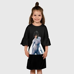 Платье клеш для девочки Ghost In The Shell 14, цвет: 3D-принт — фото 2