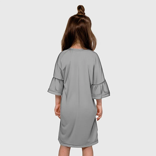 Детское платье Гуманоид / 3D-принт – фото 4