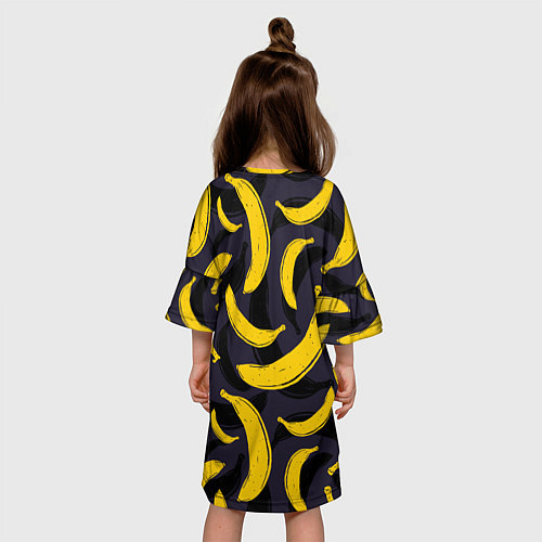 Детское платье Бананы / 3D-принт – фото 4