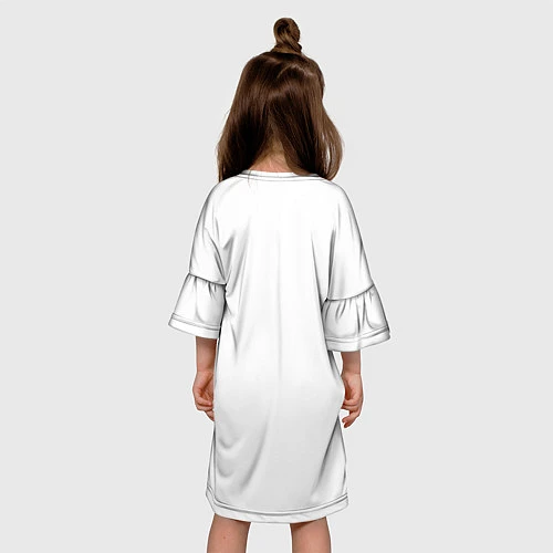 Детское платье Космомакака / 3D-принт – фото 4