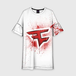 Детское платье FaZe Clan: White collection