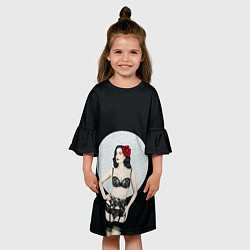Платье клеш для девочки Дита Фон Тиз, цвет: 3D-принт — фото 2