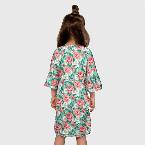 Детское платье Розы / 3D-принт – фото 4