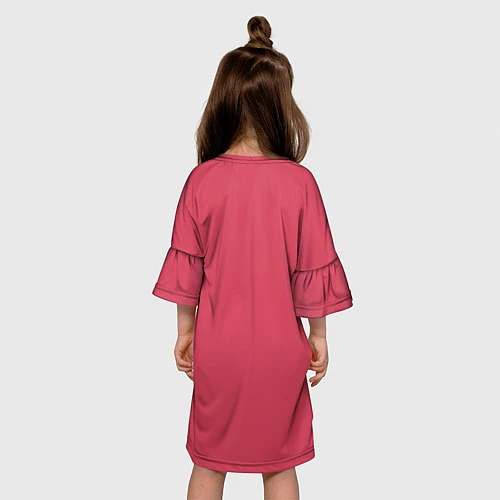 Детское платье Vincent Vega Burger / 3D-принт – фото 4