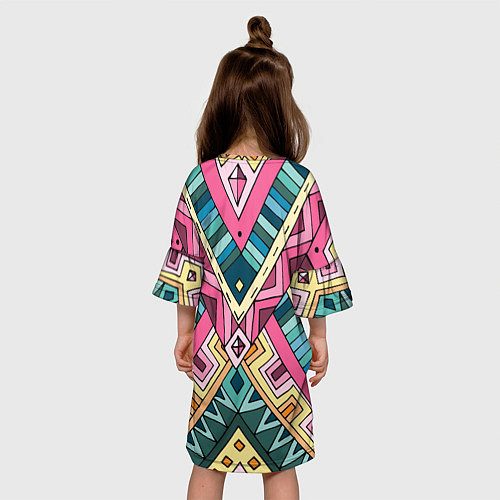 Детское платье Этнический стиль / 3D-принт – фото 4