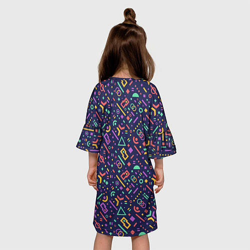 Детское платье Геометрия / 3D-принт – фото 4