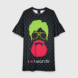 Детское платье I like beards