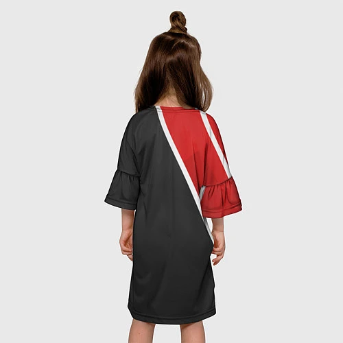 Детское платье N7 Space / 3D-принт – фото 4