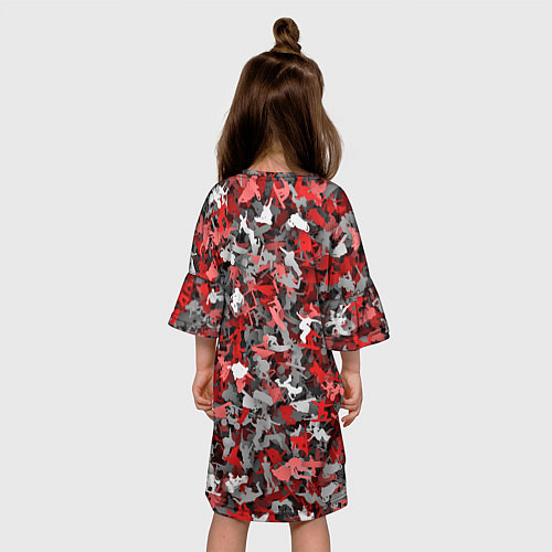Детское платье Слабоумие и отвага / 3D-принт – фото 4