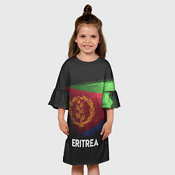 Платье клеш для девочки Eritrea Style, цвет: 3D-принт — фото 2