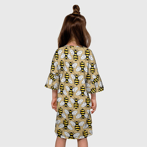 Детское платье Пчёлки / 3D-принт – фото 4