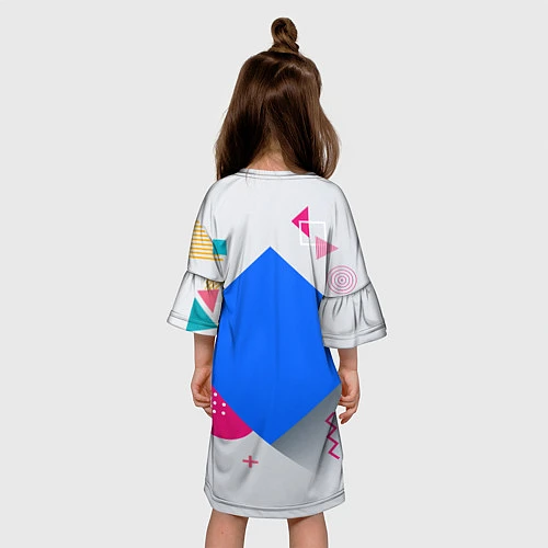 Детское платье BTS Geometry / 3D-принт – фото 4