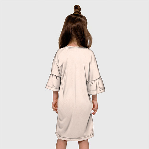 Детское платье Бездомный Бог / 3D-принт – фото 4