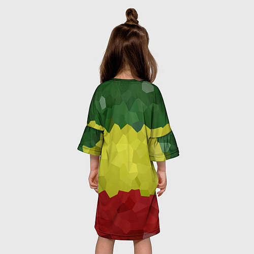 Детское платье Эфиопия / 3D-принт – фото 4