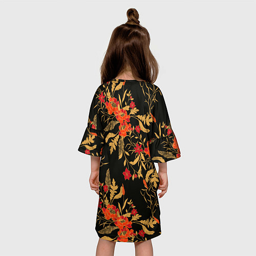 Детское платье Полевые цветы / 3D-принт – фото 4