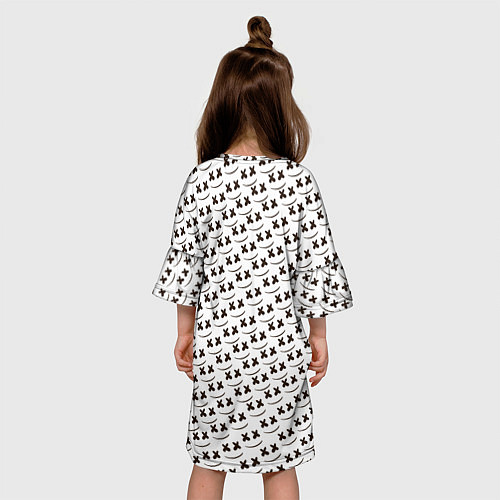 Детское платье Marshmello King / 3D-принт – фото 4