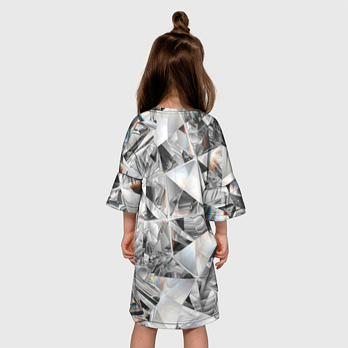 Детское платье Бриллиантовый блеск / 3D-принт – фото 4