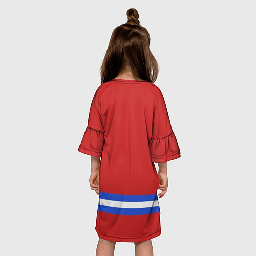 Детское платье Хоккей: Россия / 3D-принт – фото 4