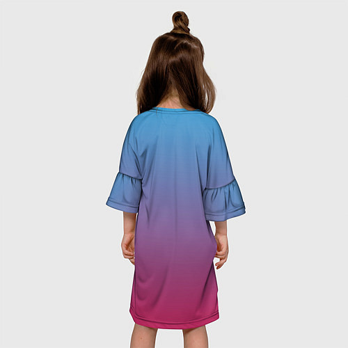 Детское платье Мудрая сова / 3D-принт – фото 4