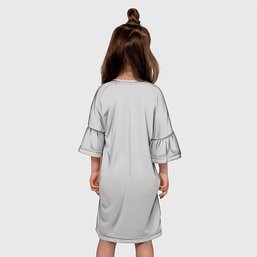 Детское платье BILLIE EILISH / 3D-принт – фото 4