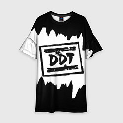 Платье клеш для девочки ДДТ, цвет: 3D-принт