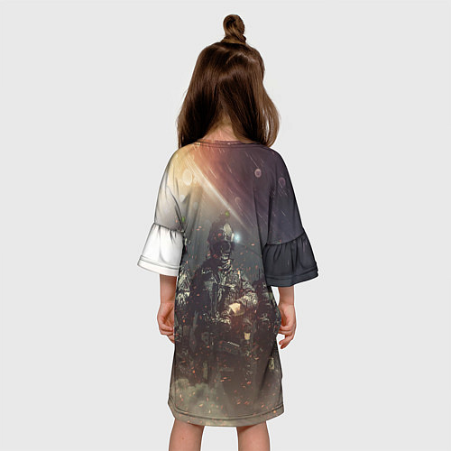 Детское платье S T A L K E R Чернобыль / 3D-принт – фото 4