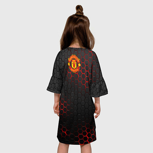 Детское платье Манчестер юнайтед: FCMU / 3D-принт – фото 4