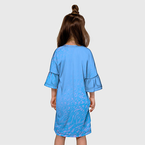 Детское платье Brawl Stars leon sally / 3D-принт – фото 4