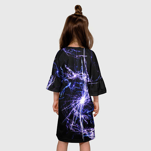 Детское платье BRAWL STARS LEON / 3D-принт – фото 4