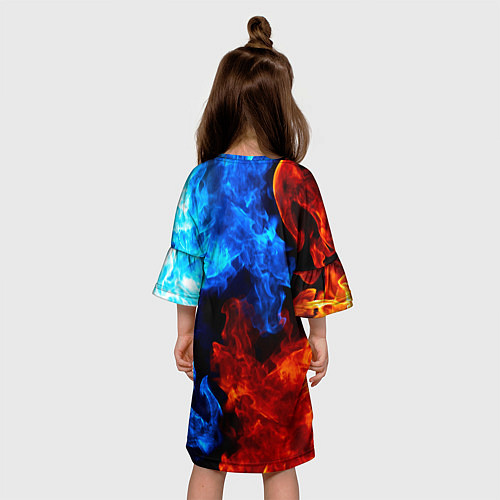 Детское платье Brawl Stars Ricochet / 3D-принт – фото 4