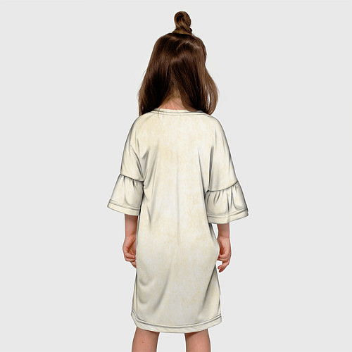 Детское платье Дерево жизни / 3D-принт – фото 4