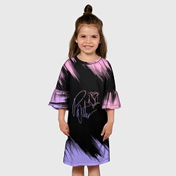 Платье клеш для девочки ТИКТОКЕР - PAYTON MOORMEIE, цвет: 3D-принт — фото 2
