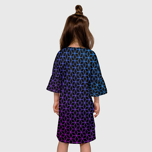Детское платье Geometry / 3D-принт – фото 4