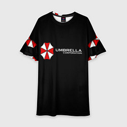 Платье клеш для девочки Umbrella Corporation, цвет: 3D-принт
