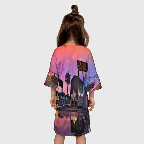 Детское платье GTA VI / 3D-принт – фото 4