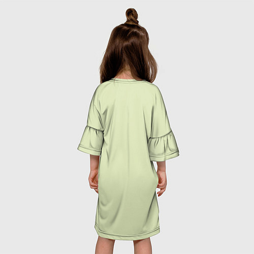 Детское платье Авокадо / 3D-принт – фото 4