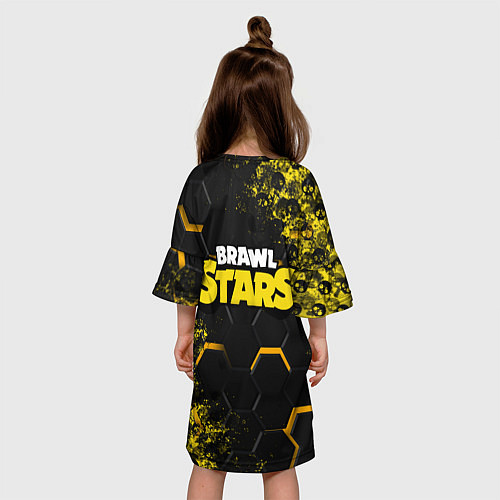 Детское платье Brawl Stars SALLY LEON / 3D-принт – фото 4