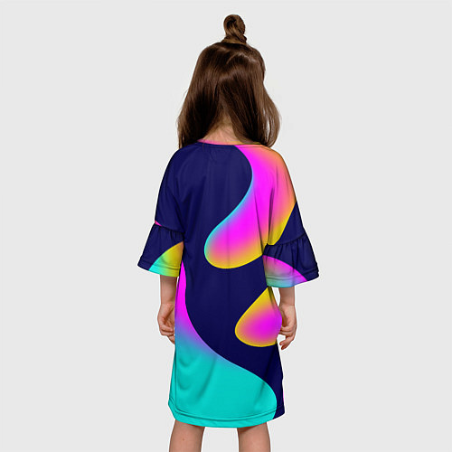 Детское платье TWITCH / 3D-принт – фото 4