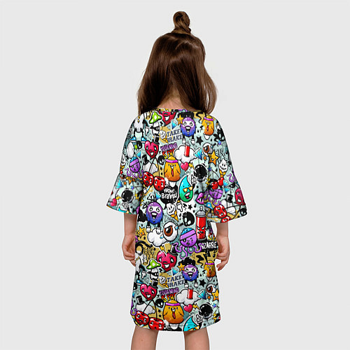 Детское платье Stickerboom / 3D-принт – фото 4