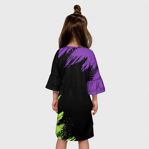 Детское платье Brawl Stars 8-BIT / 3D-принт – фото 4