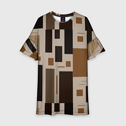 Детское платье Пряиоугольники