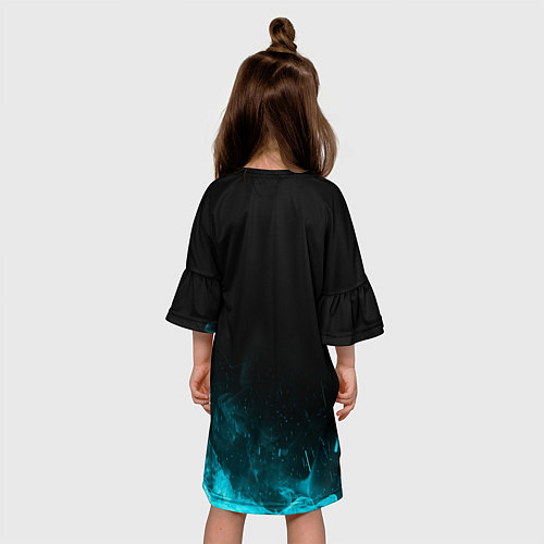 Детское платье Brawl stars MRP / 3D-принт – фото 4