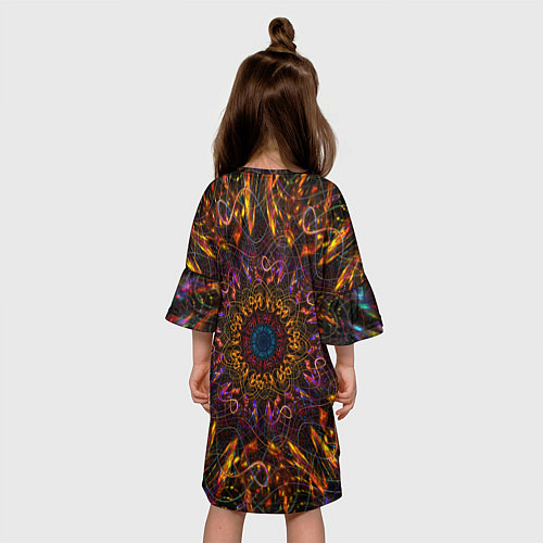 Детское платье Mandala / 3D-принт – фото 4
